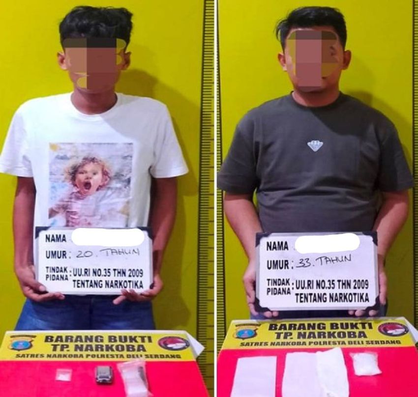 Polisi Ringkus 2 Pengedar Sabu di Pagarmerbau