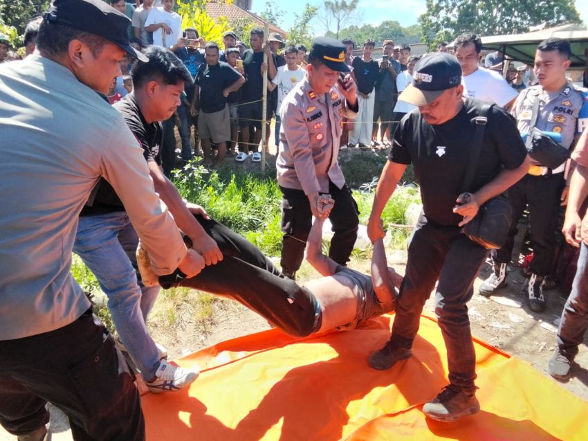 Ditemukan Mayat Pria dalam Parit di Tigalingga
