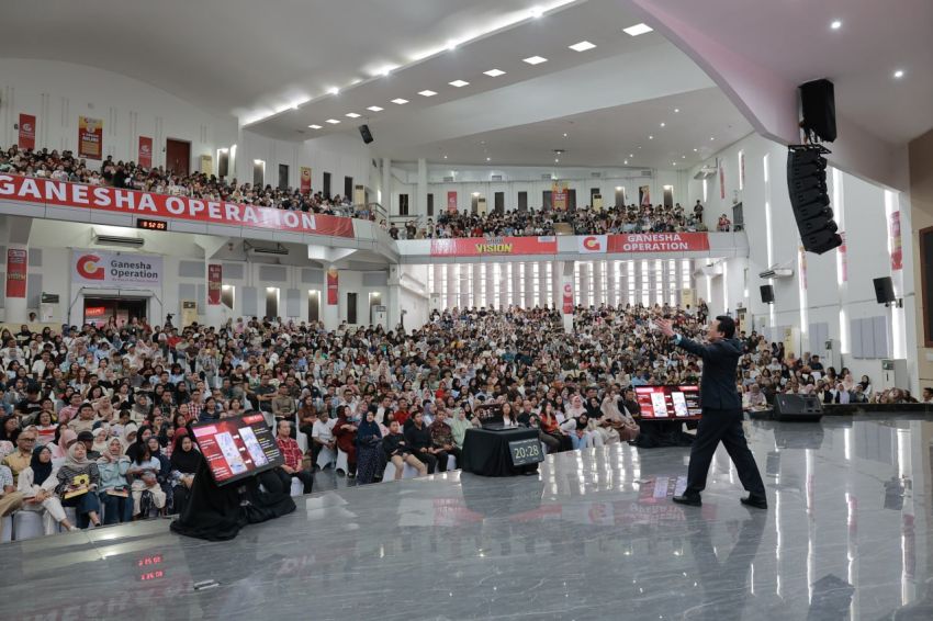 Hampir 4.000 Peserta Ikuti Seminar Motivasi M3 Ganesha Operation