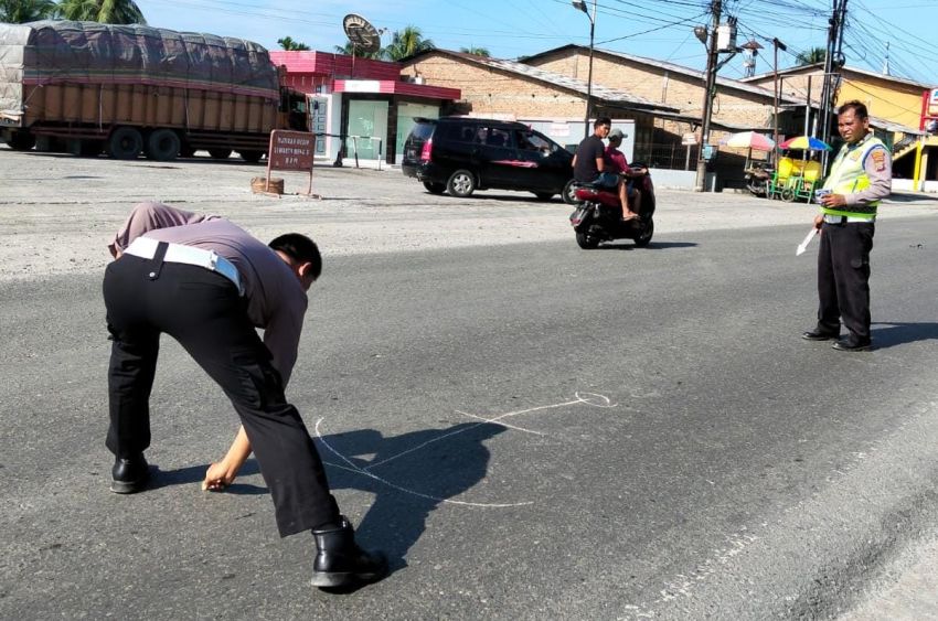 Kecelakaan Maut di Sergai, Renggut Nyawa Tukang Becak, Dua Kendaraan Diburu Polisi
