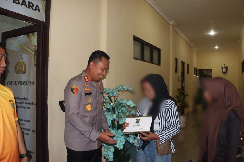 Polres Batubara Berikan Pendampingan Psikologis kepada Anak Korban Kekerasan Seksual