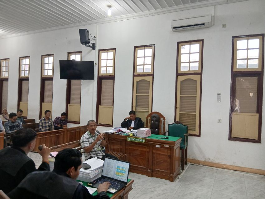 Sidang Waterfront City Pangururan, Saksi Sebut Seluruh Volume Pekerjaan Sesuai