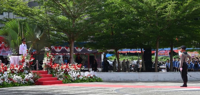 HUT ke-81 RI di Kantor Bupati Nias Berlangsung Meriah
