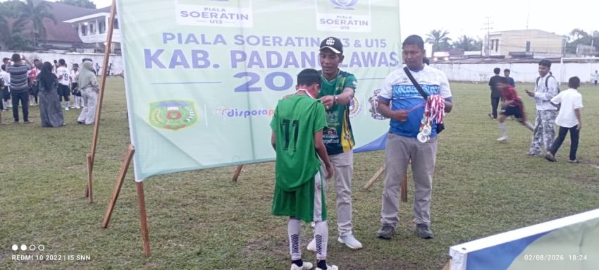 SSB Generasi dan SSB Putra Aek Tinga Juarai Piala Soeratin 2026 PSSI Padang Lawas