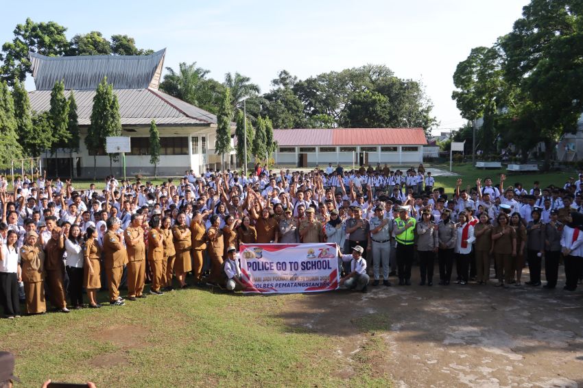 Sambut HUT Ke-78 Polwan, Kapolres Turun ke Sekolah Edukasi Keselamatan, Anti-Bullying dan Bahaya Narkoba