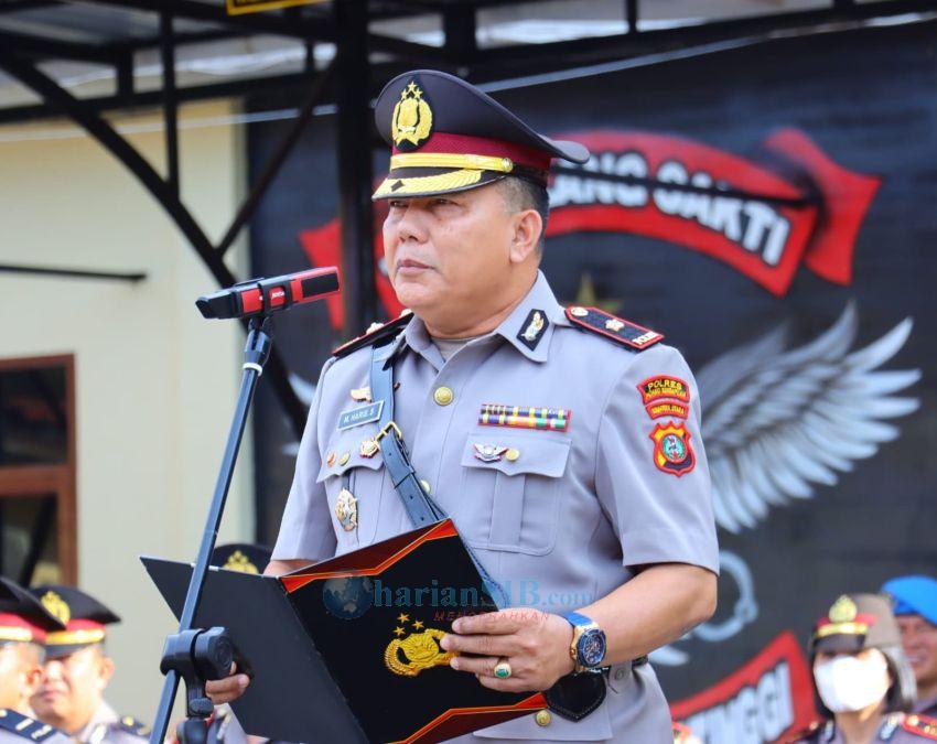 Wakapolres Tebingtinggi Pimpin Upacara Peringatan Hari Juang Polri Tahun 2026