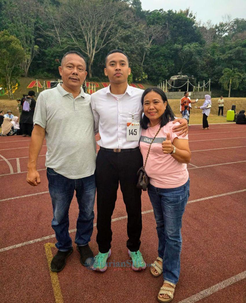 Anak Mandor Bus Travel di Pematangsiantar, Christian Antonio Sirait Lulus Akmil AD 2026