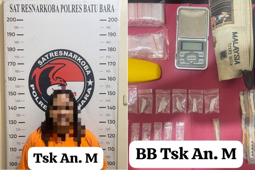 Peredaran Sabu di Nibung Hangus Terbongkar, Polisi Amankan Seorang Perempuan