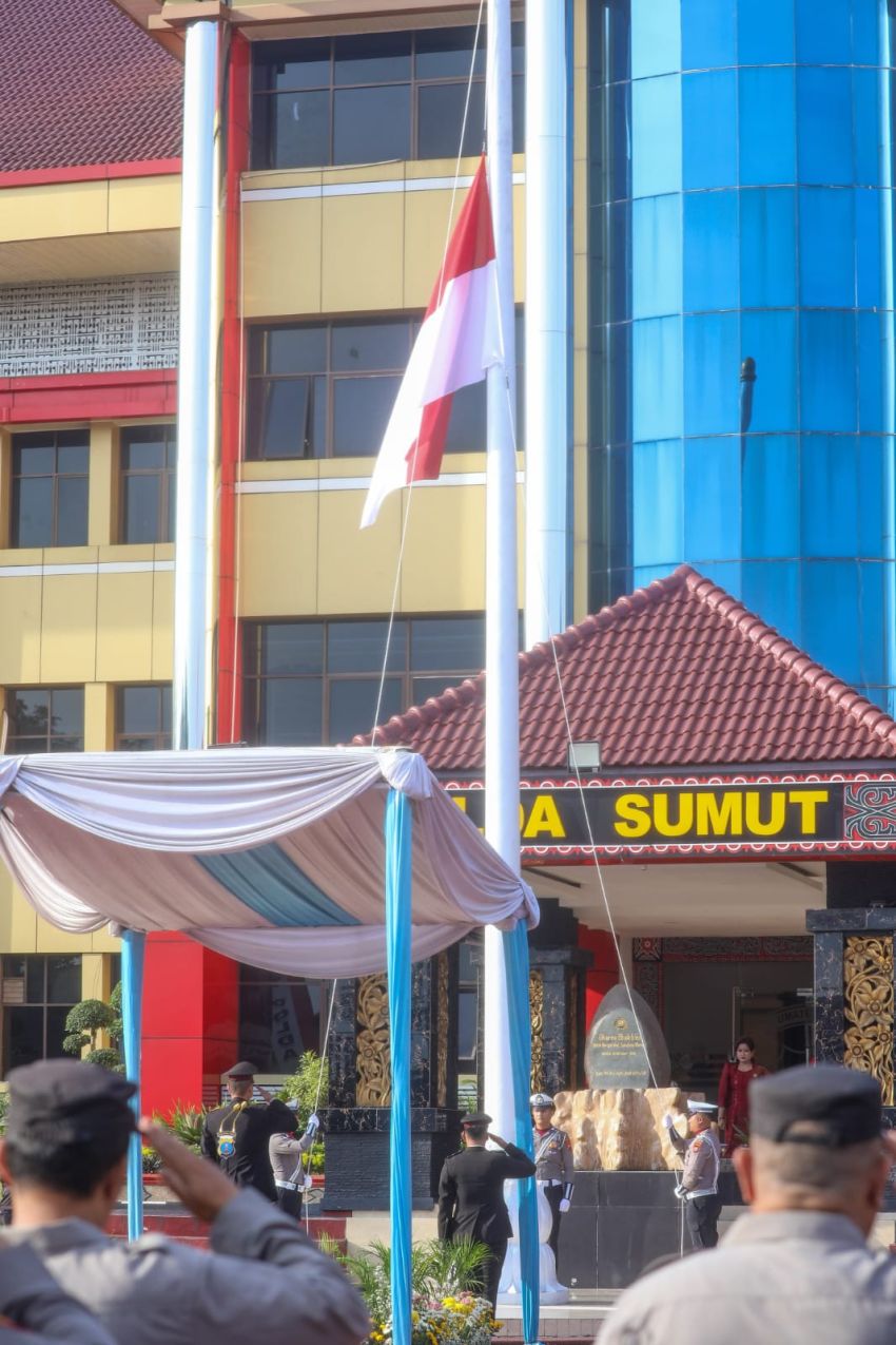 Wakapolda Sumut Jadi Irup HUT ke-81 Kemerdekaan RI
