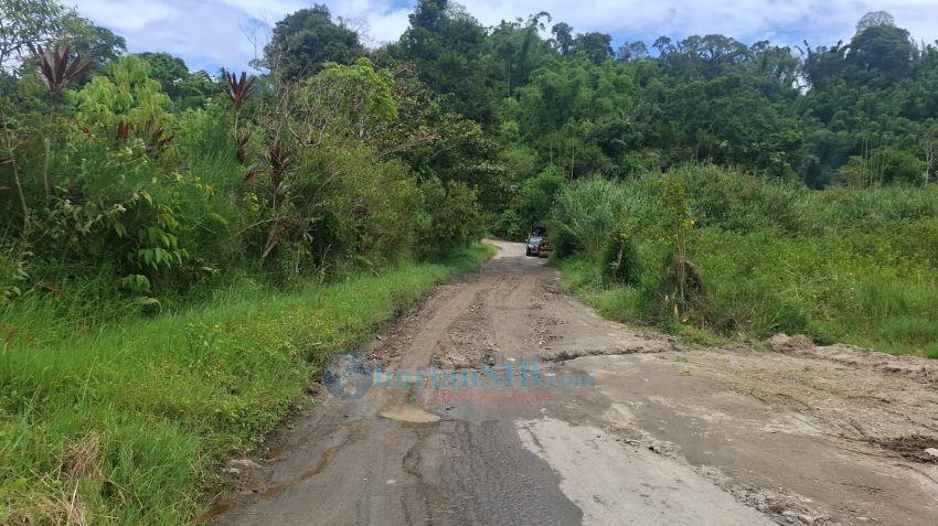 Jalan Alternatif Medan Via Desa Bertah Langsung Diperbaiki Pemkab Karo