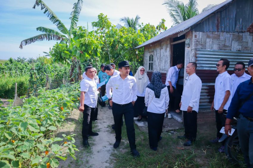 Wali Kota Tebingtinggi Tinjau Rumah Warga, 20 RTLH Dapat Bantuan