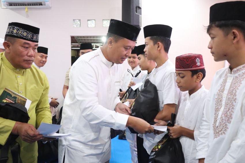 Polres Batubara Gelar Maulid Nabi, Santuni Anak Yatim dan Pesantren