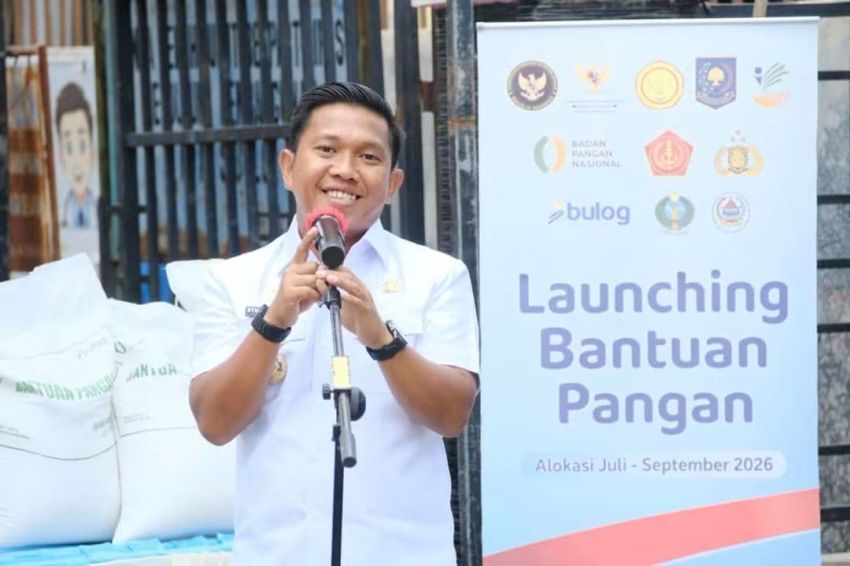 Wali Kota Sibolga Launching Penyaluran Bantuan Pangan