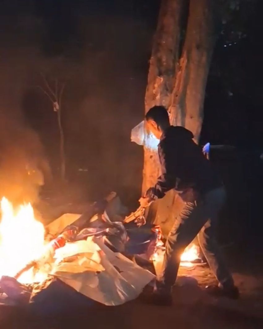 Polisi GSN di Sei Mati: Pelaku Lompat ke Sungai, Tiga Barak Dibakar