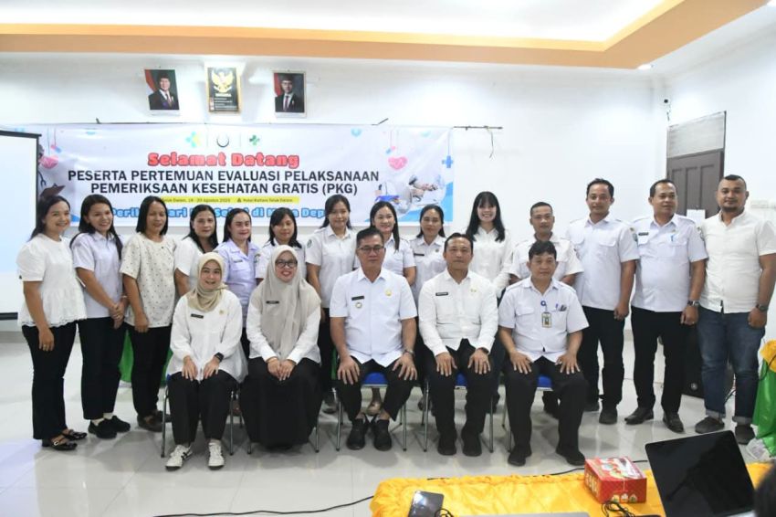 Dinkes Nisel Gelar Evaluasi Pemeriksaan Kesehatan Gratis