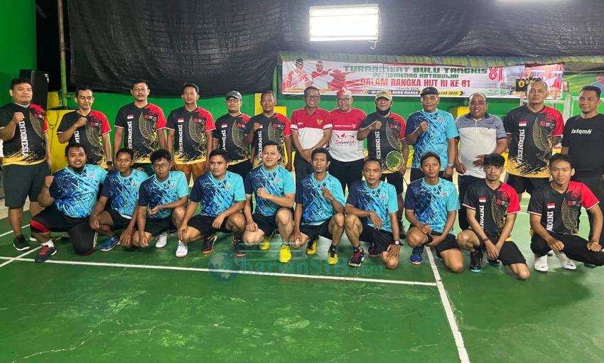 Semarak HUT RI Ke-81, Tim Luis Cs Juarai Turnamen PB Kemenag Binjai