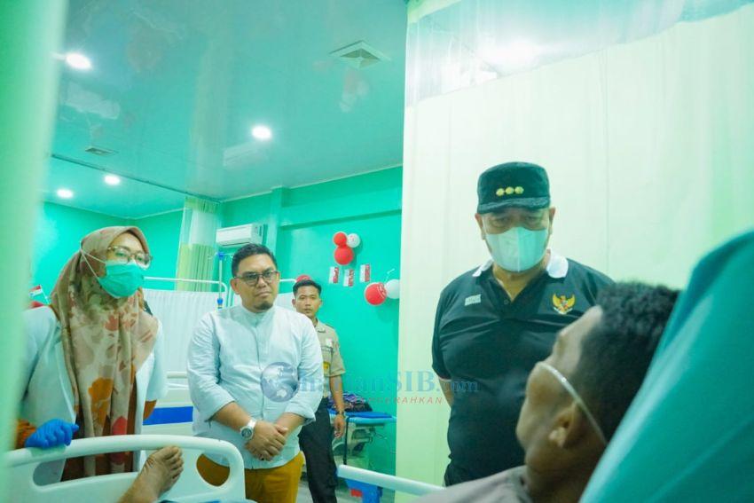 Bupati Batubara Tinjau RSUD Ok Arya Zulkarnain