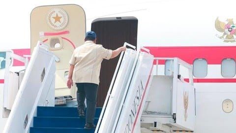 Prabowo Terbang ke Kalimantan Pimpin Langsung Penanganan Karhutla