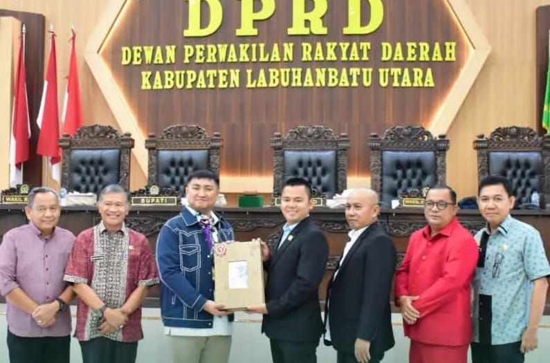 Nota Pengantar KUA PPAS P-APBD Labura 2026 Disampaikan, Terjadi Defisit Rp 71,6 M Lebih