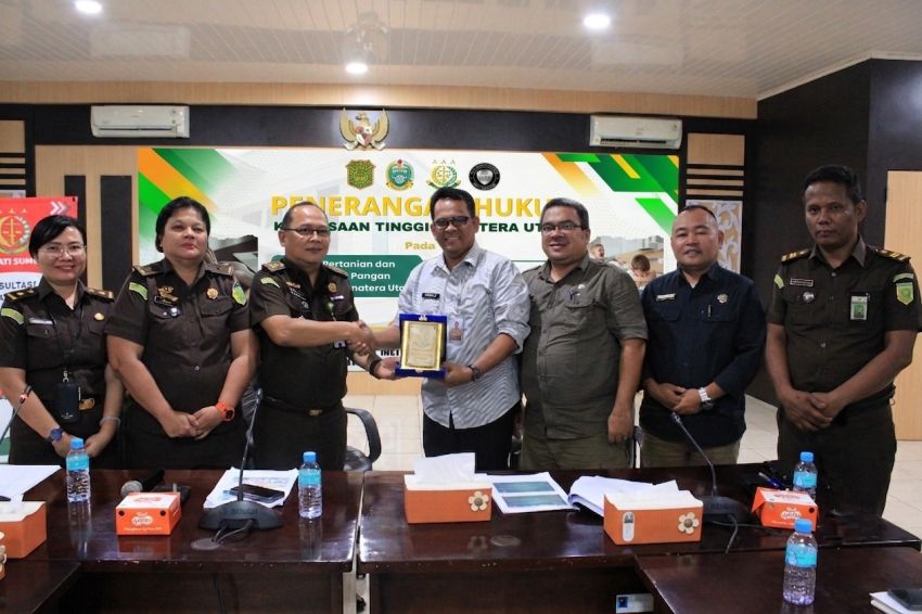 Kejati Sumut Gelar Penerangan Hukum di Dinas Pertanian dan Ketahanan Pangan Sumut