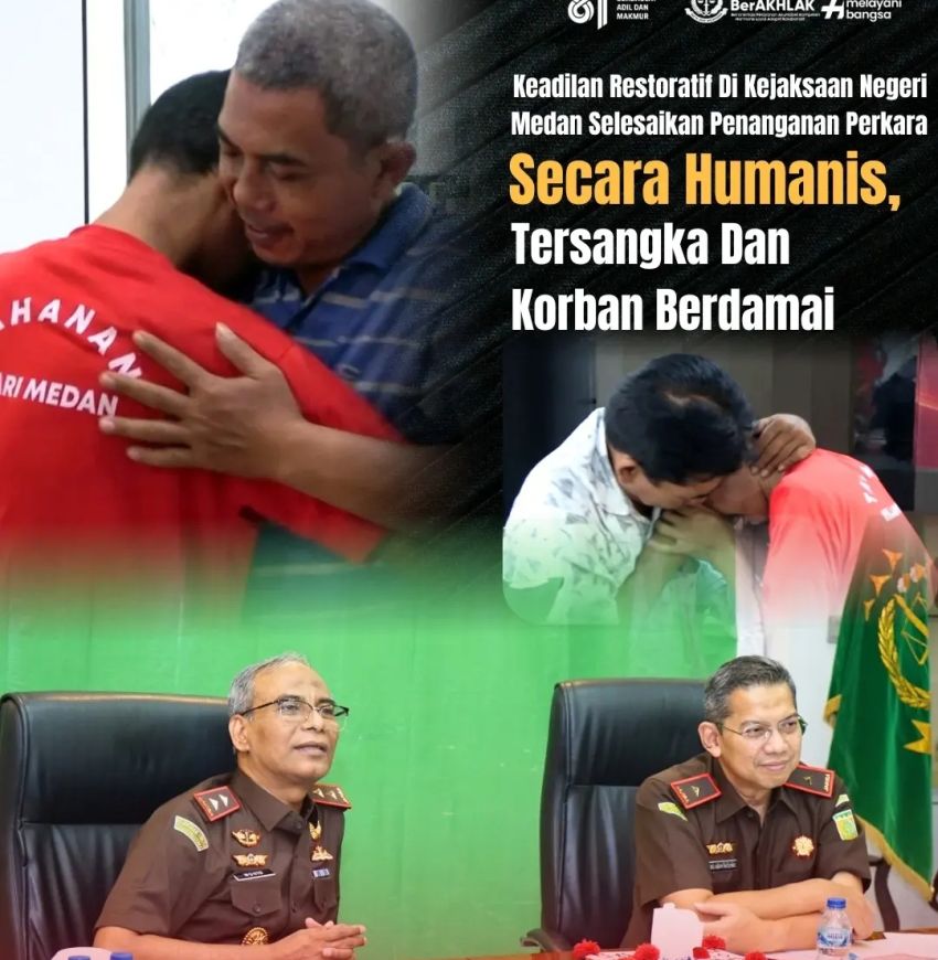 Kejati Sumut Tetapkan Perkara Pencurian Asal Kejari Medan Diselesaikan Lewat RJ