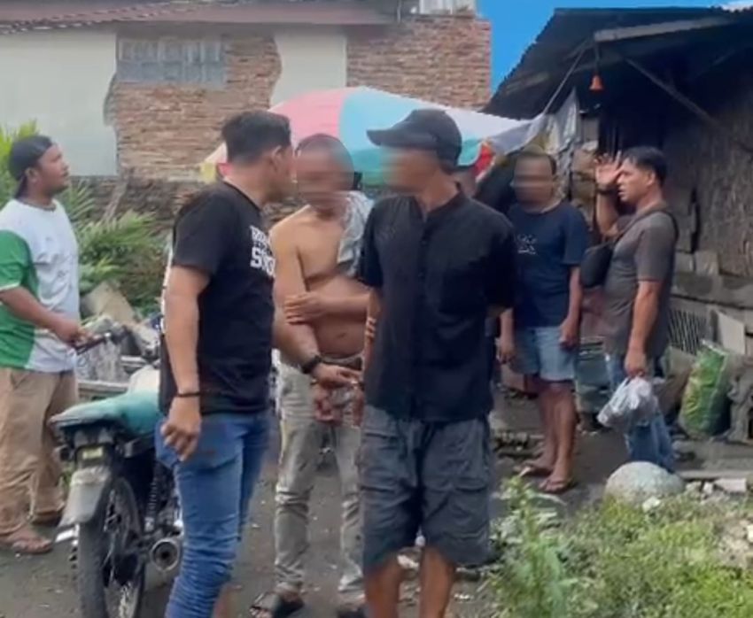 Grebek Lapak Narkoba di Medan Labuhan, Polres  Belawan Tangkap  5 Pengguna