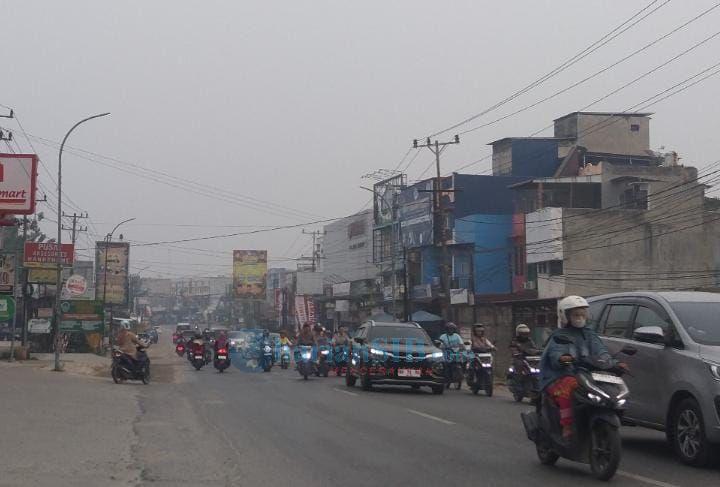 Kabut Asap Kembali Selimuti Rantauprapat, Warga Diminta Tingkatkan Kewaspadaan