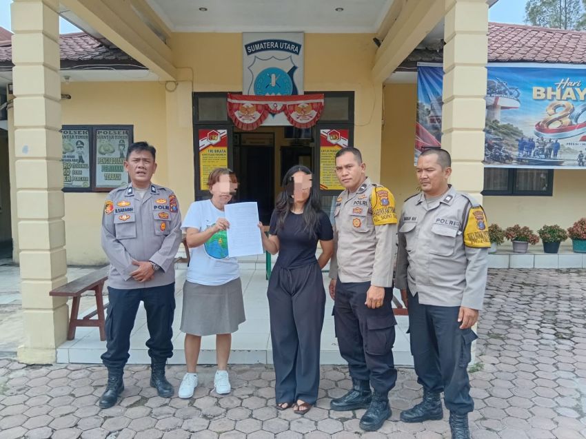 Polsek Siantar Timur Mediasi Kesalahpahaman, Kedua Pihak Berdamai Secara Kekeluargaan