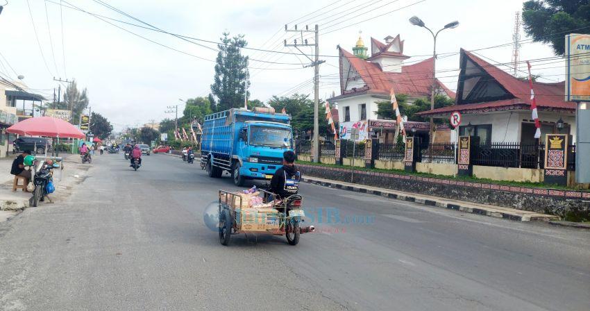 Truk Tonase Besar Dilarang Melintas di Sidikalang Mulai 1 Oktober