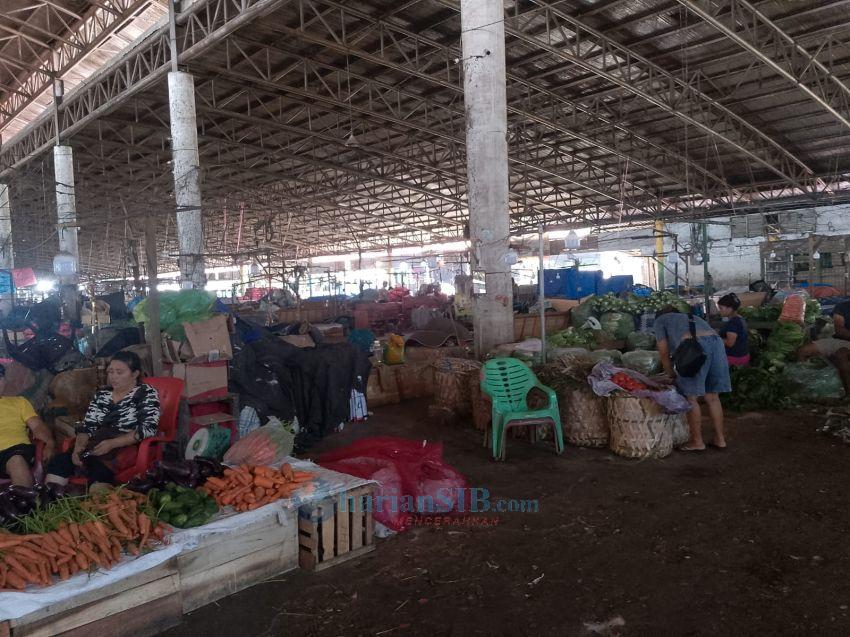 &lrm;Sempat Dikabarkan Ada Demo, Pedagang Pasar Induk Lau Cih Ternyata Gelar Dialog Tarif Sewa Kios