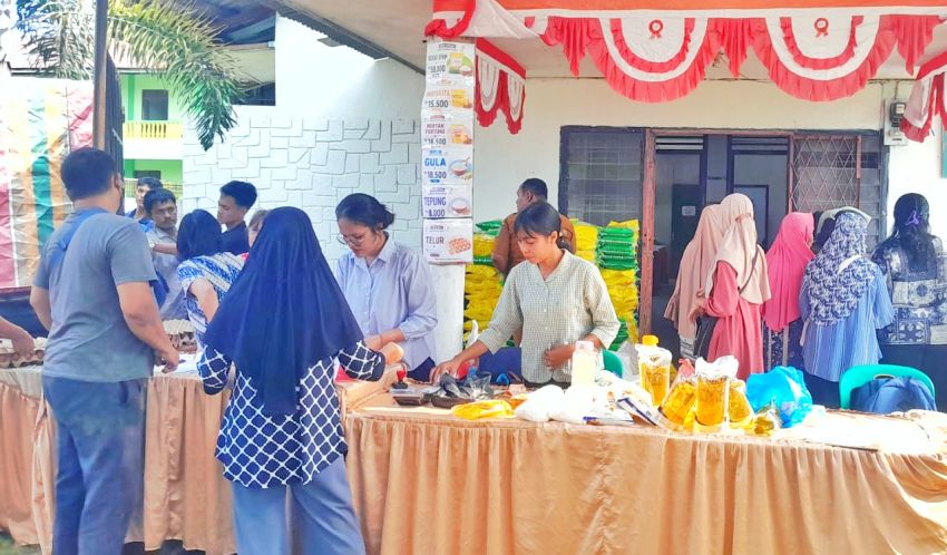 Kendalikan Inflasi, Pemkab Simalungun Salurkan Pangan Murah di Empat Kecamatan