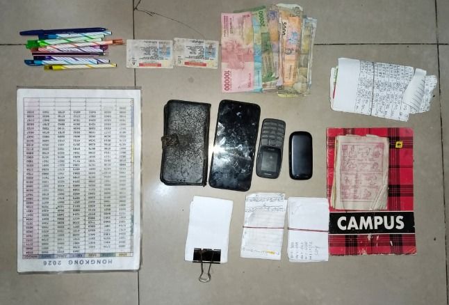 Polisi Tangkap Penjual Kupon Togel di Medan Labuhan