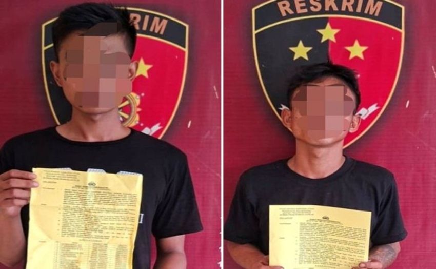 Polsek Tanjungmorawa Tangkap 2 Pencuri Ikan Mas Koi Bersertifikat