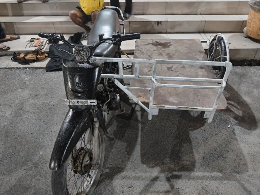 Polres Pelabuhan Belawan Tangkap  Pencuri Becak Motor