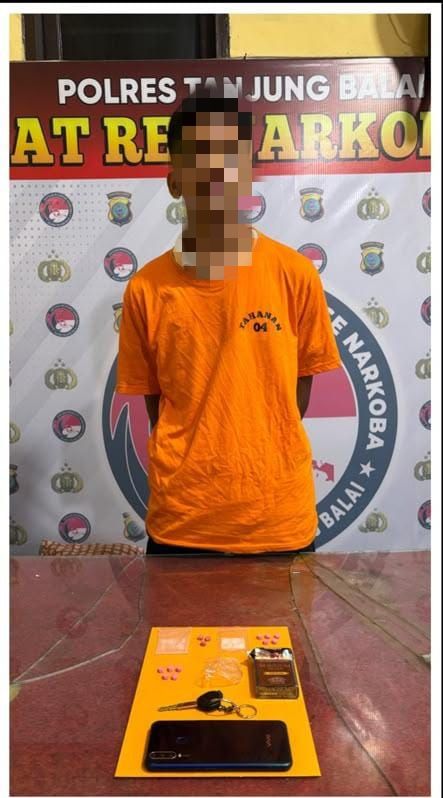 Edarkan Ekstasi, Pemuda di Tanjungbalai Ditangkap Polisi