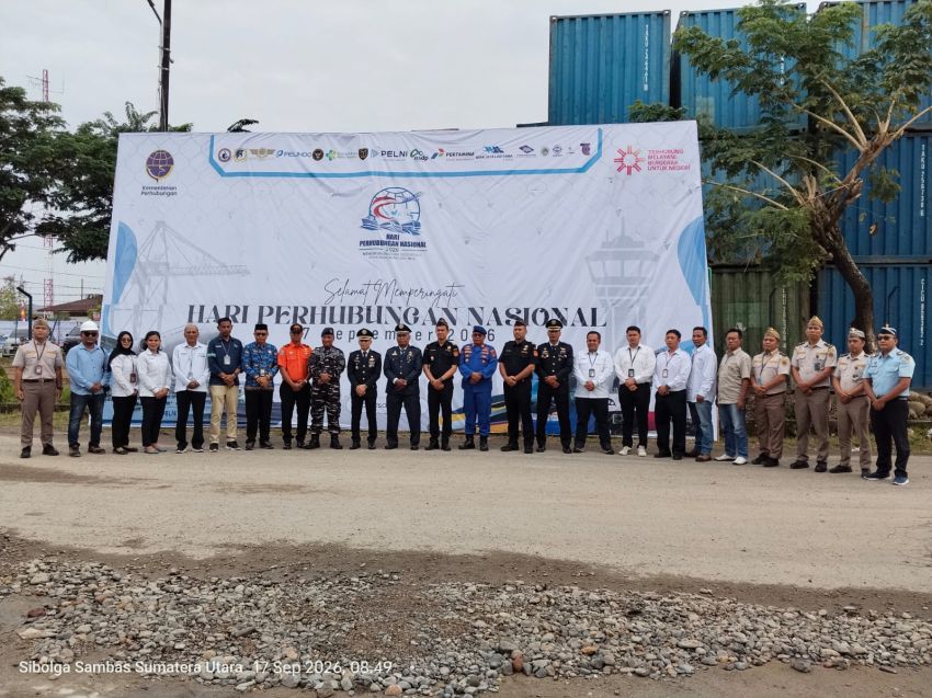 Pelindo Sibolga Peringati Harhubnas 2026, Perkuat Sinergi Sektor Transportasi Laut