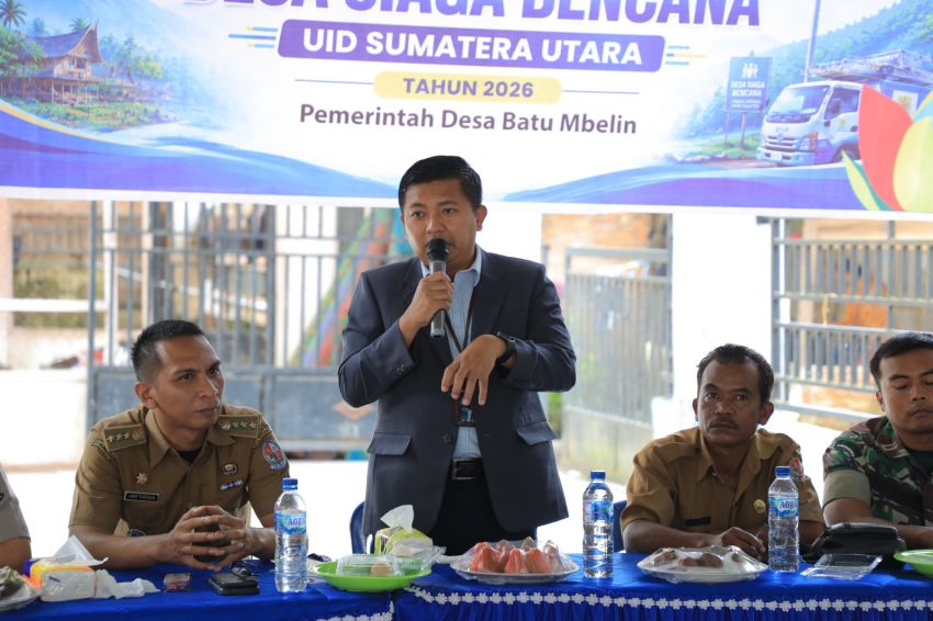 PLN Resmikan Desa Siaga Bencana di Batu Mbelin, Perkuat Kesiapsiagaan Warga