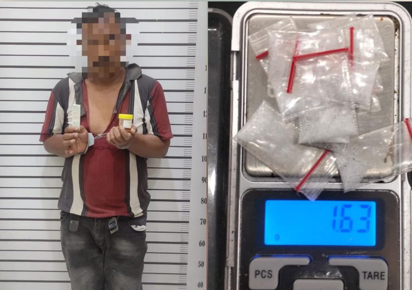 Jual Sabu di Pantai Cermin, Pria 51 Tahun Diciduk Polisi