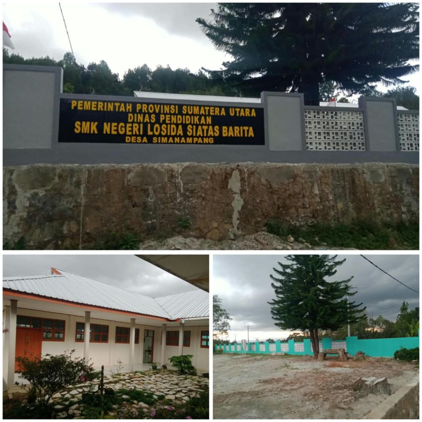 Pascabencana TPT Roboh, SMK Negeri Losida Taput Tuntaskan Revitalisasi Fisik 100 Persen