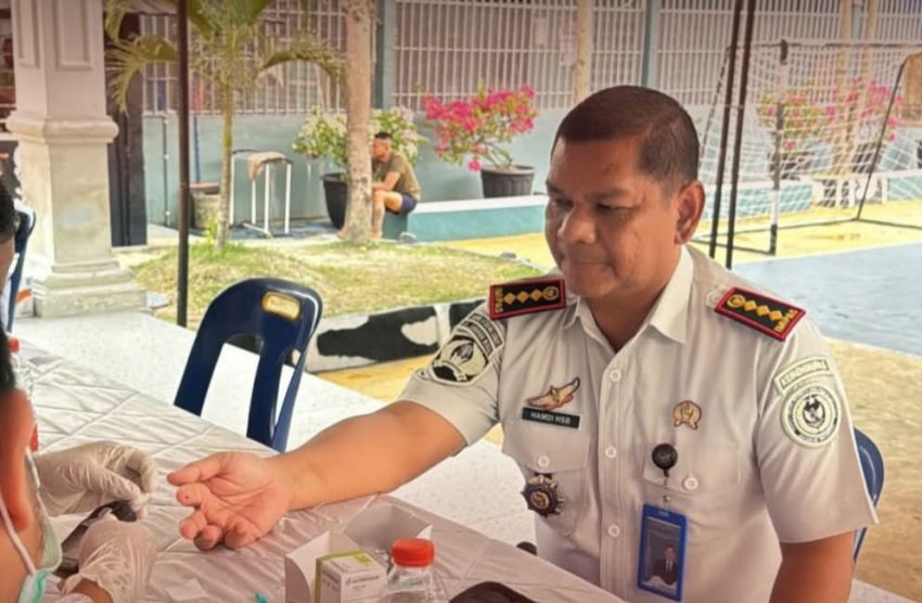 Lapas Labuhan Ruku Gelar Pemeriksaan Kesehatan Gratis
