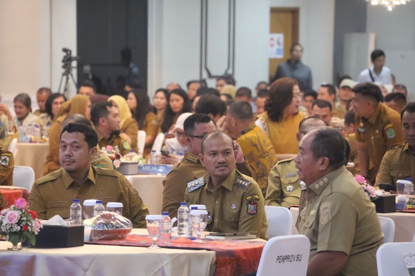 Wali Kota Tanjungbalai Hadiri Rakor Optimalisasi PAD, Terima DBH Rp9,42 Miliar