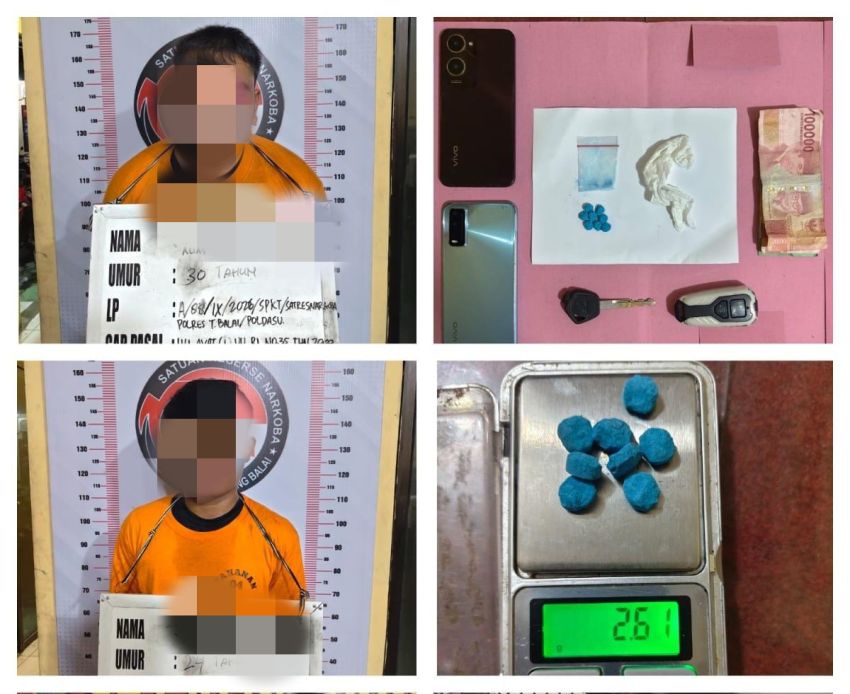 Polisi Menyamar Jadi Pembeli, Dua Pemuda Diduga Pengedar Ekstasi Diringkus