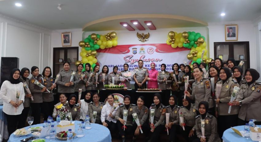 HUT Polwan ke-78, Kapolres Binjai Tekankan Integritas dan Humanis