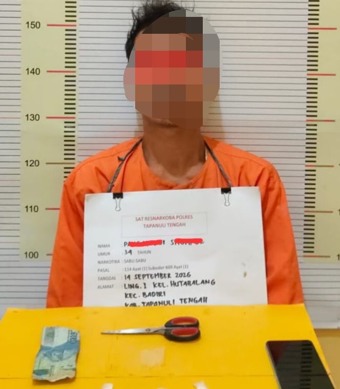 Diduga Edarkan Sabu, Pria 34 Tahun Diringkus di Rumah Kosong di Badiri