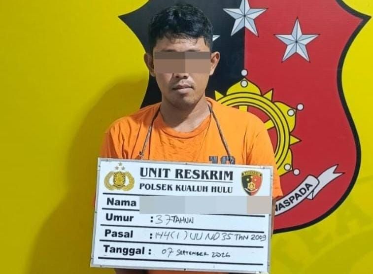 Residivis Diduga Edarkan Sabu di Labura, Polisi Sita 2,13 Gram