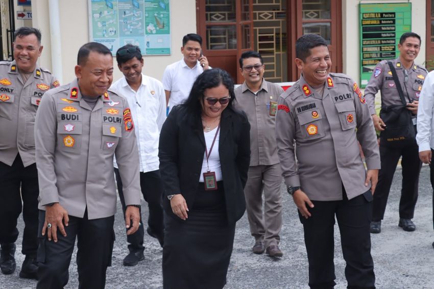Awali Tugas, Kapolres Pematangsiantar Sambangi Ketua PN Perkuat Sinergi