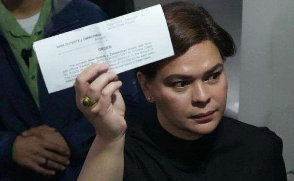 Bayar Uang Jaminan, Wapres Filipina Sara Duterte Tidak Jadi Ditahan