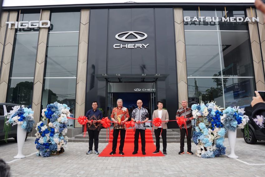 Chery Resmikan Diler ke-82 di Medan, Perkuat Layanan 3S di Sumatera Utara