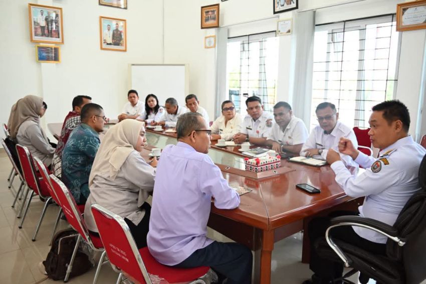 Kepala BPJPH Provsu Audiensi Kepada Bupati Humbahas, Bahas Sertifikasi Halal