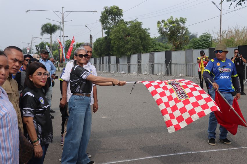 Kapolres dan Wali Kota Lepas Peserta Road Race 2026 di Pematangsiantar
